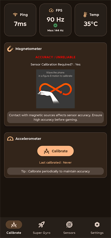 Super Gyro陀螺仪超频app