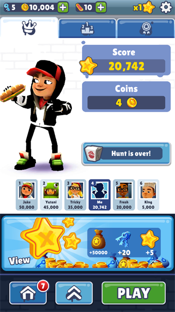 地铁跑酷黑色金币版