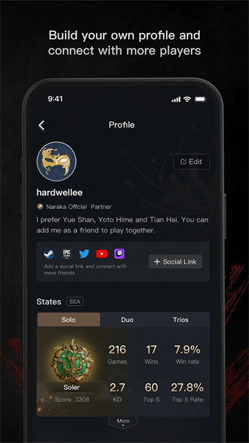 永劫无间助手官方App(Naraka+)