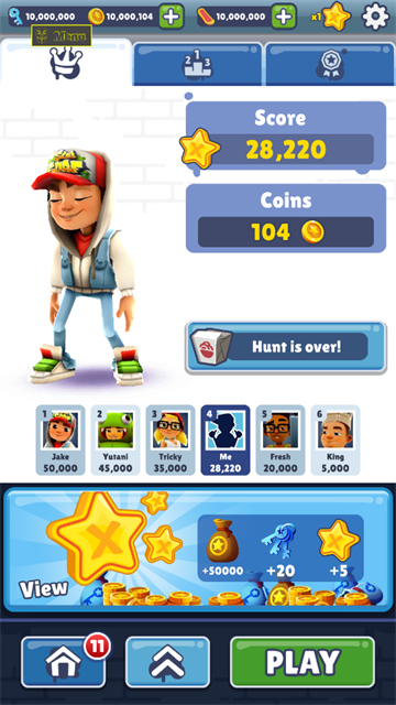 地铁跑酷上帝视角版