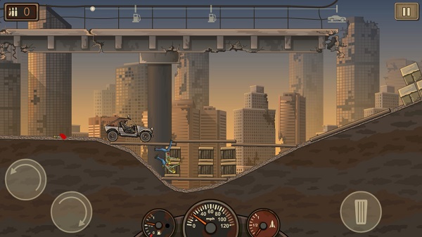 战车撞僵尸2飞跃障碍特效