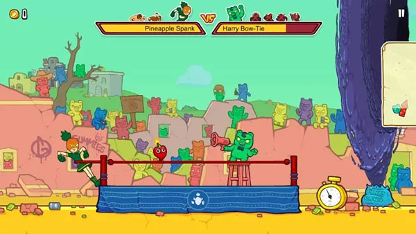 野牛复仇记游戏操作示意图