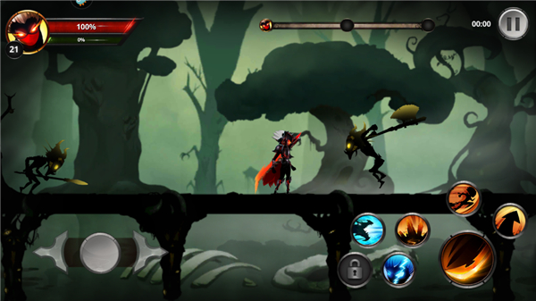 格斗俱乐部九游版游戏对战画面