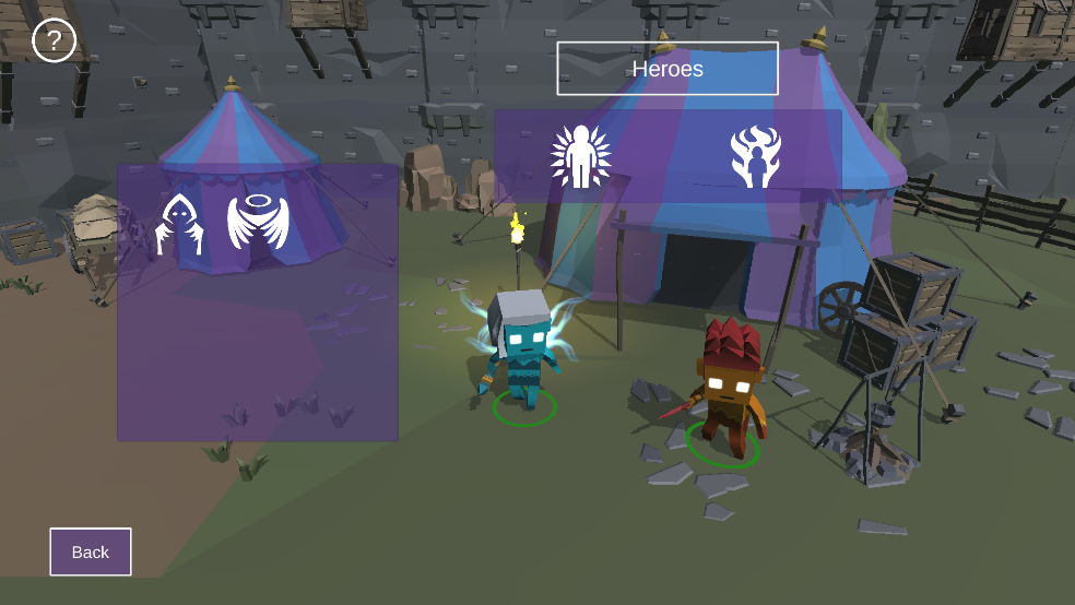 坚定大陆游戏主界面