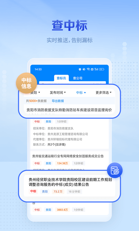 今日招标