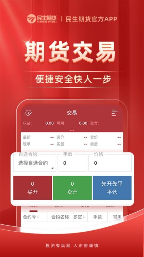 民生期货开户交易