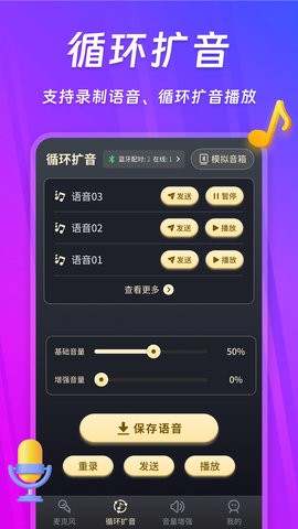 话筒扩音器