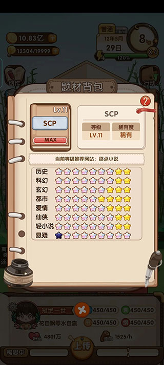 小说家模拟2新手教程