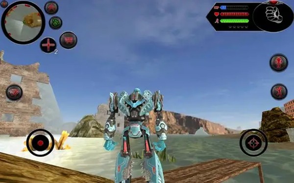 鲨鱼机器人MOD修改器官方正版