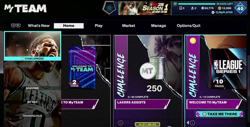 NBA2K25梦幻球队