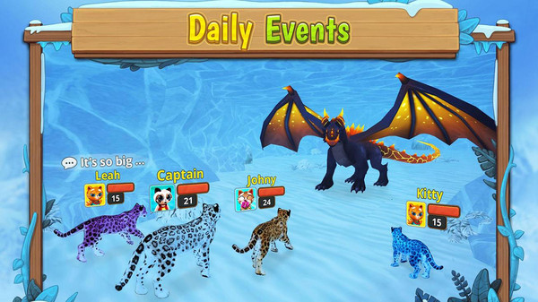 雪豹家族模拟器官方版(Snow Leopard Family Sim)