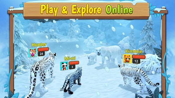 雪豹家族模拟器官方版(Snow Leopard Family Sim)