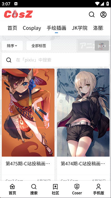 CosZ(C站)