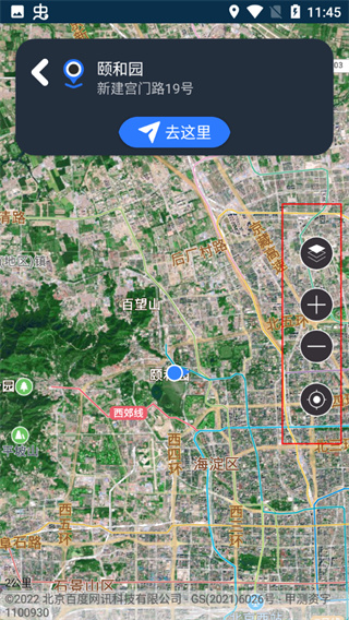 地图缩放操作