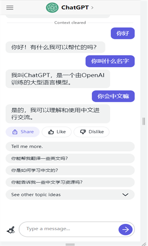 chat gpt中文官网版