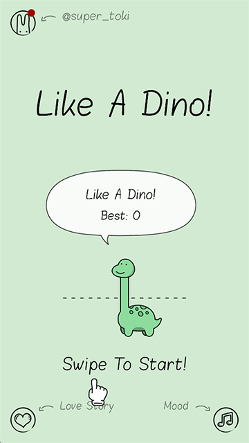 像小恐龙一样(Like A Dino)